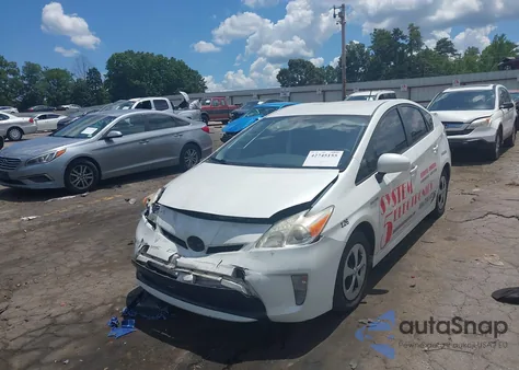 2014 Toyota Prius Three z USA, uszkodzony, nr VIN JTDKN3DU9E0368886